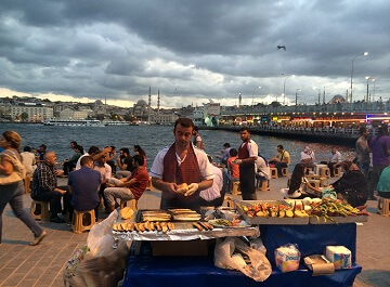 غذاهای خیابانی استانبول